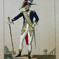 Tambour-major der Grenadiere