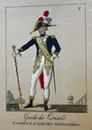 Tambour-major der Grenadiere