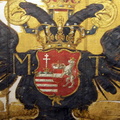 Infanterie - Fahne (zentrales Wappenschild)