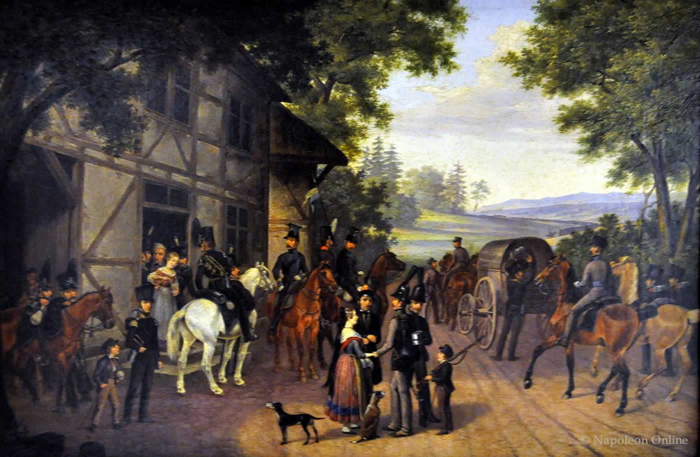 Ausmarsch der Braunschweiger 1815