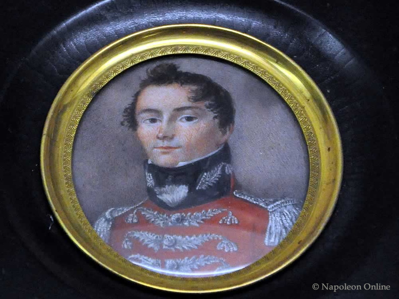 Infanterie - Elias Olfermann in der Uniform eines englischen Regiments vor 1815