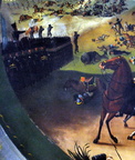 Tod des Herzogs von Braunschweig auf dem Schlachtfeld von Quatre Bras (linker Ausschnitt)