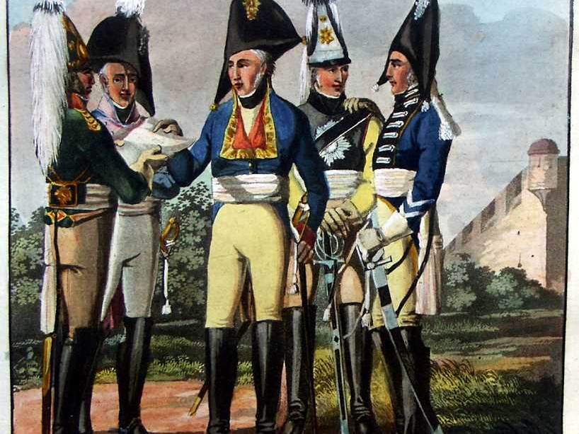 Württemberg - Offiziere des Generalstabes und der Kavallerie