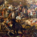 Tag nach der Schlacht von Waterloo - Detail linker Vordergrund