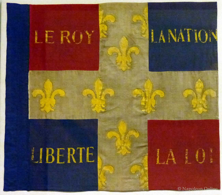 Infanteriefahne 1789 bis 1793