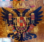 Infanterie - Fahne (zentrales Wappenschild)