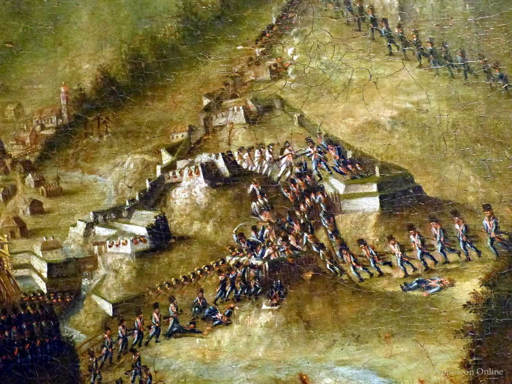 Gefecht bei Scharnitz am 4. November 1805 - Infanteriekampf