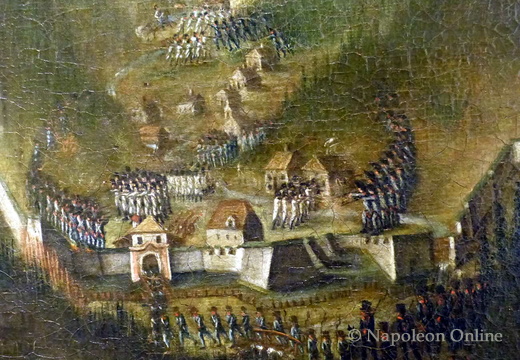 Gefecht bei Scharnitz am 4. November 1805 - Erstürmung der Festung