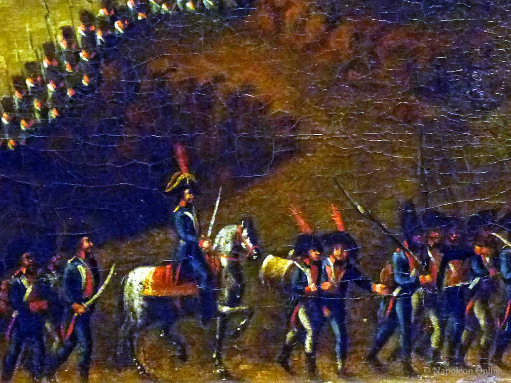 Gefecht bei Scharnitz am 4. November 1805 - Französische Kolonne