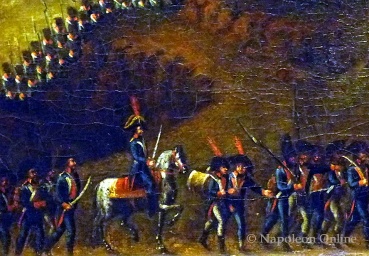 Gefecht bei Scharnitz am 4. November 1805 - Französische Kolonne