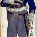 Ferdinand von Schild als Kommandeur des 2. Brandenburgischen Husaren-Regiments