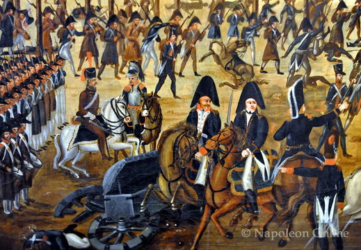 Gefecht am Burgtor von Lübeck 6.11.1806 (mittlere Stabgruppe)