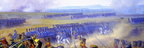 Gefecht von Pápa am 12. Juni 1809 (Hintergrund mitte)