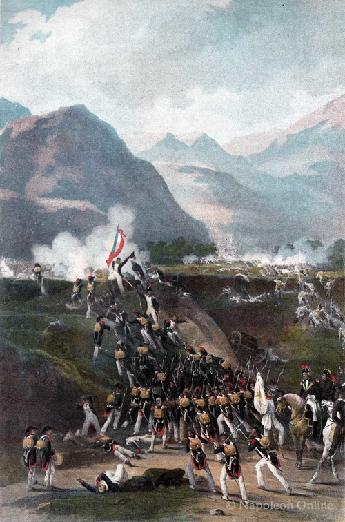 1794-05-01 Einnahme des Lagers von Boulou (Armée des Pyrénées-Orientales)