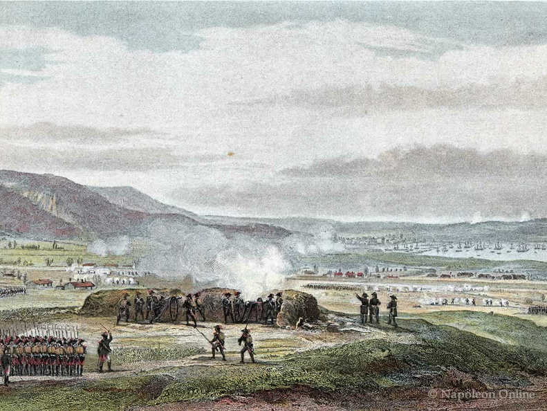 1793-08 bis 1793-10 Belagerung von Toulon (Armée d'Italie)