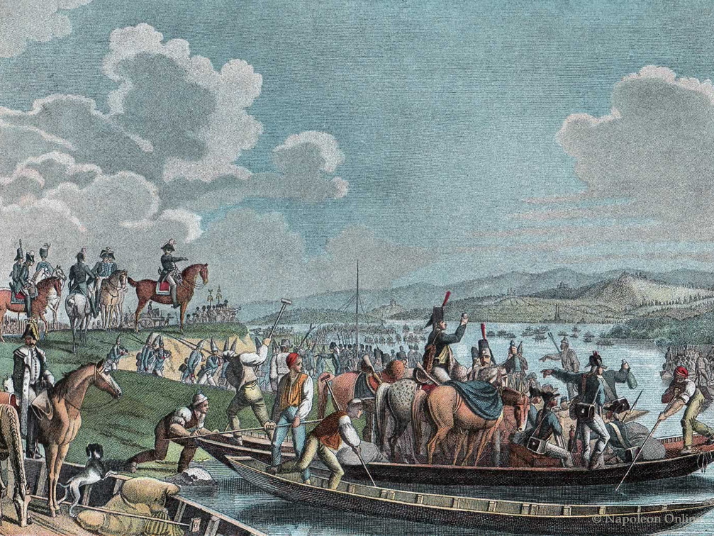 1792-08-01 Überquerung des Rheins durch die Preußische Armee