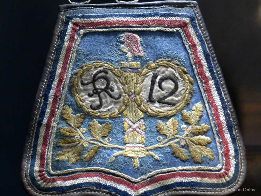 Husaren 12. Regiment - Säbeltasche um 1794-1795