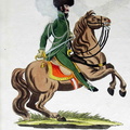 Gardegrenadiere zu Pferd - Offizier (Tafel 7)