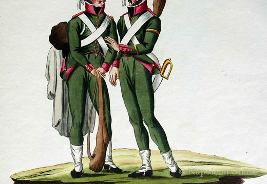 Infanterie - Jäger bzw. Schützen und Unteroffizier (Tafel 47)