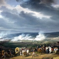 Schlacht von Jemappes am 6.11.1792, Gemälde von Emile-Jean-Horace Vernet