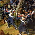 Schlacht von Hanau am 30.10.1813, Gemälde von Emile-Jean-Horace Vernet (Ausschnitt vorne rechts)