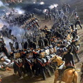 Schlacht von Montmirail am 11.2.1814, Gemälde von Emile-Jean-Horace Vernet (Ausschnitt vorne zentral rechts)