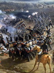 Schlacht von Montmirail am 11.2.1814, Gemälde von Emile-Jean-Horace Vernet (Ausschnitt vorne zentral rechts)