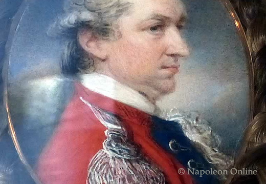 Infanterie - Offizier John Carnac 1786
