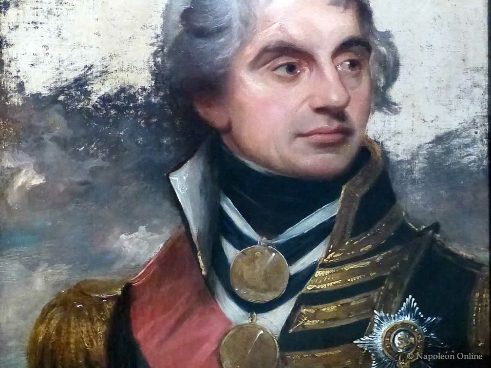 Horatio Nelson um 1800 (Studie von Sir William Beechey)