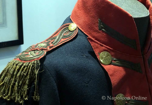 Royal Horse Guards (Blues) - Offiziersrock 1795-1800 (Epaulette und Kragenverzierung)