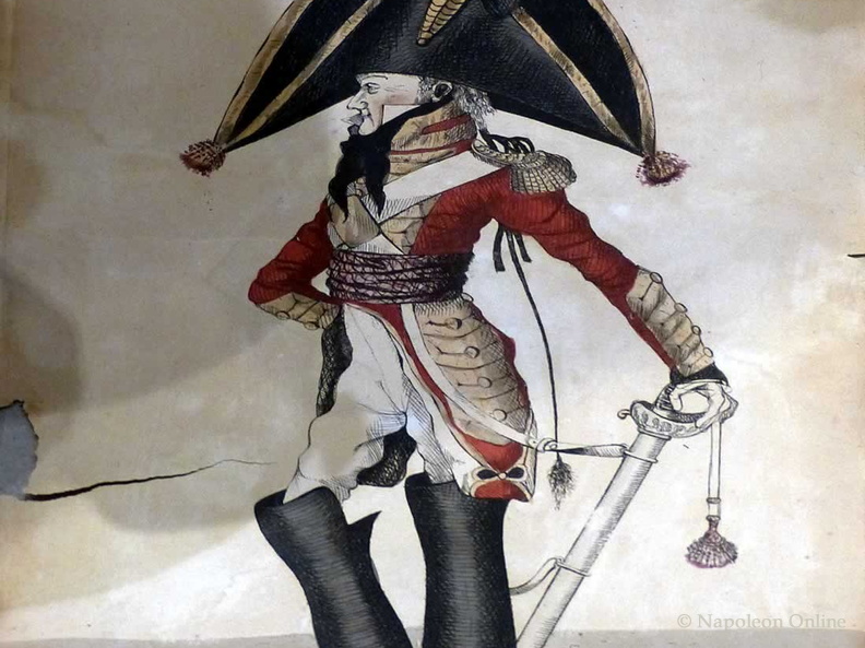 Life Guards - Offizier von 1802 (Zeichnung von Denis Dighton)