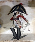 Life Guards - Offizier von 1802 (Zeichnung von Denis Dighton)