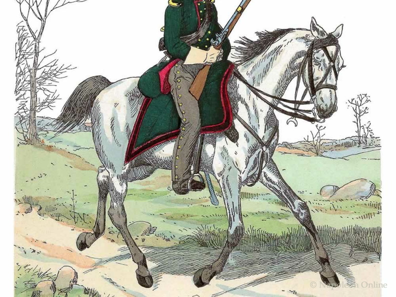 Frankfurt - Freiwilliger Jäger zu Pferd 1814