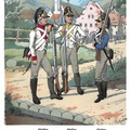 Bayern - Füsilier-Regimenter und Militär-Akademie 1790