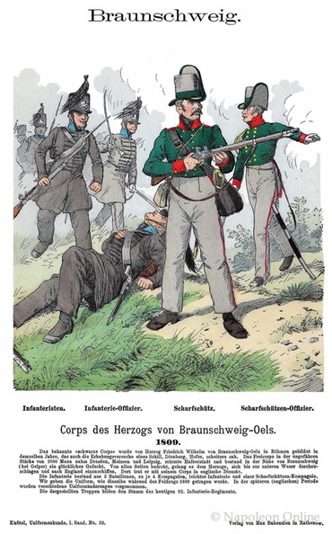 Braunschweig - Infanterie 1809
