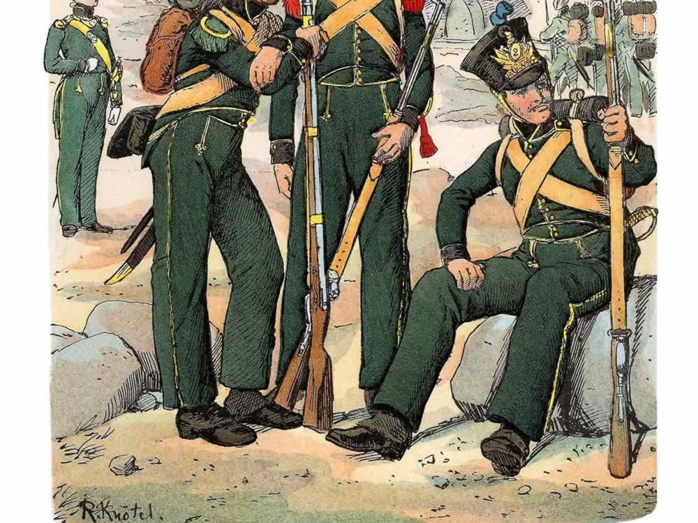 Nassau - Infanterie-Regiment Nr. 2, 1810