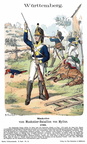 Württemberg - Musketier-Bataillon von Mylius 1799