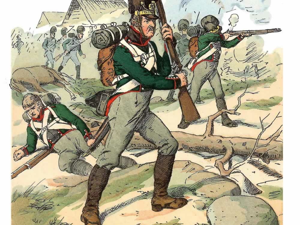 Bayern - Leichtes Infanterie-Bataillon Nr. 3 von Bernclau 1812