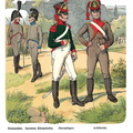 Würzburg - Chevaulegers und Artillerie 1812