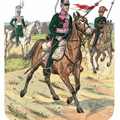Hanseatische Legion - Ulanen und Kosaken 1814