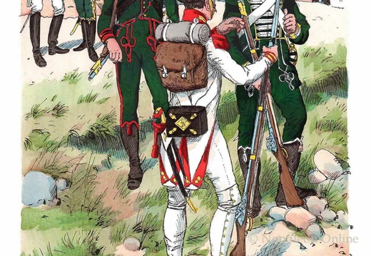 Westfalen - Gardeinfanterie 1812