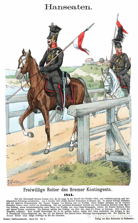Bremen - Freiwillige Reiter 1814