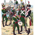 Italien - Truppen der Lombardischen und Cisalpinischen Republik 1797