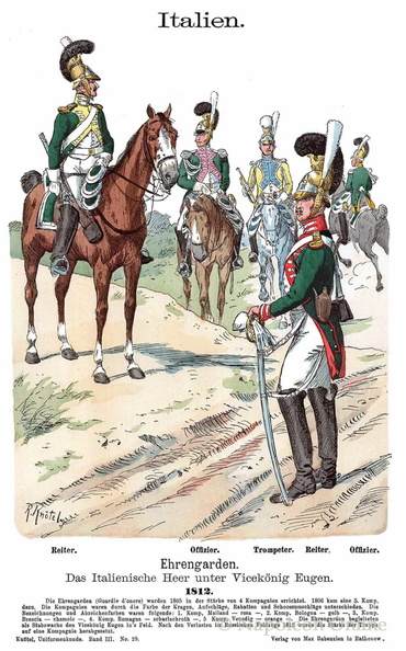 Italien - Ehrengarden 1812