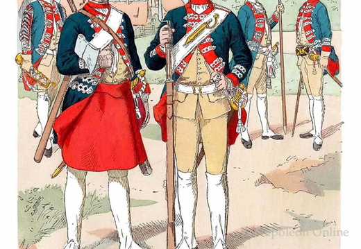 Hessen-Darmstadt - Leib-Regiment 1768-1790
