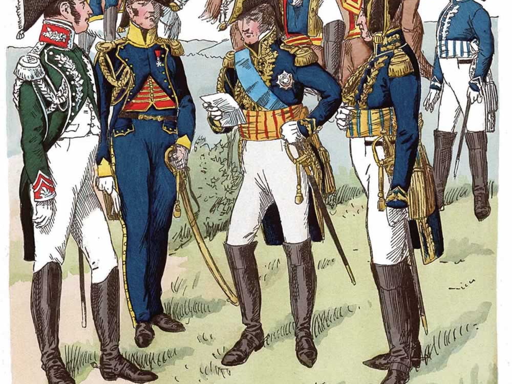 Westfalen - Generalstab (der Garde) 1812