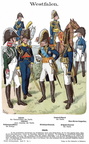 Westfalen - Generalstab (der Garde) 1812