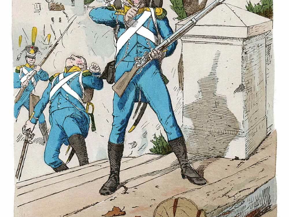 Frankreich - Fremdregiment Nr. 2 Isenburg 1808