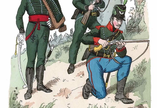England - Rifles 1813