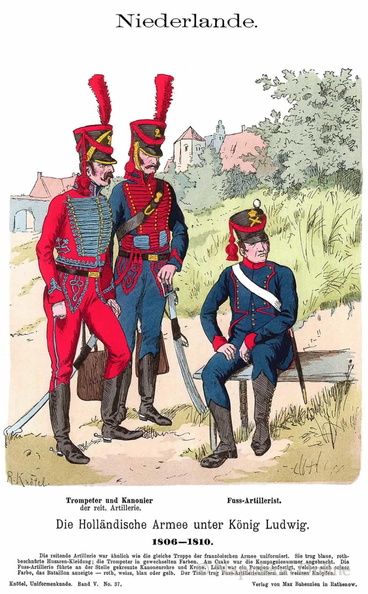 Holland - Artillerie 1806-1810